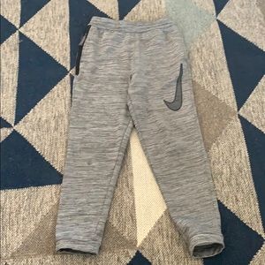 Gray Nike dry fit joggers